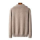 Sweter z zamkiem Taranto Merino Wełna