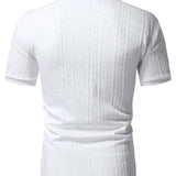 Gianni - polo casual lato z guzikami