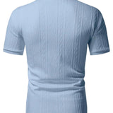 Gianni - polo casual lato z guzikami