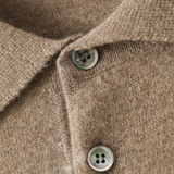 Sweter Polo z Kaszmiru Ponza