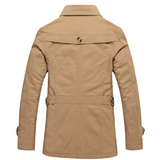 Elegancki Płaszcz Trench Z Podszewką