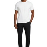 Biała T-shirt Slim-Fit dla Mężczyzn