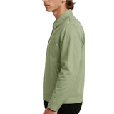 Lekka Twill Kurtka dla Mężczyzn – Groszkowa Zielona – Regular Fit