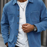 Casual Corduroy Cardigan