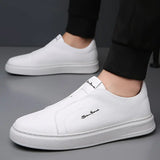 Skórzane Buty Slip-On