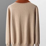 Castelle Cashmere Zip Up Polo