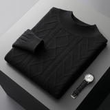 Sweter Kaszmirowy Mizar Wzorzysty