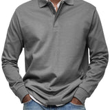 NORDVIK SIGNATURE Polo z długim rękawem