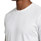 Biała T-shirt Slim-Fit dla Mężczyzn