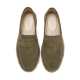 Eleganckie Suede Espadryle