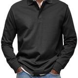 NORDVIK SIGNATURE Polo z długim rękawem