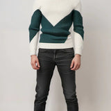 Premium Sweter Robiony na Drutach