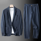 Mariusz - Elegancki Zestaw Lnianego
