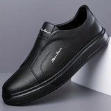 Skórzane Buty Slip-On