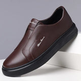 Skórzane Buty Slip-On