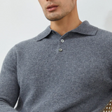 Sweter Polo z Kaszmiru Ponza