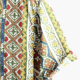 Koszula Retro z Bawełny z Krótkim Rękawem Boho dla Mężczyzn