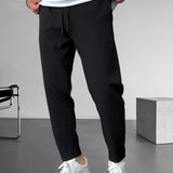 Eleganckie Spodnie Tapered z Troczkami