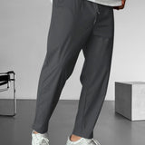 Eleganckie Spodnie Tapered z Troczkami