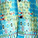 Męska Koszula Hawaijska z Krótkim Rękawem z Bawełny Boho