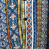 Koszula Retro z Bawełny z Krótkim Rękawem Boho dla Mężczyzn