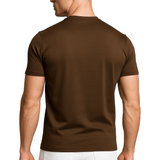 Męska T-Shirt Slim-Fit z Wysokiej Jakości Bawełny