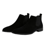 Minimalistyczne Slip-On Botki Chelsea