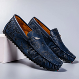 Blomster Skórzane Loafers