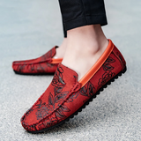 Blomster Skórzane Loafers