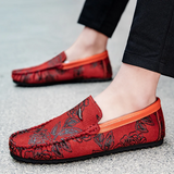 Blomster Skórzane Loafers