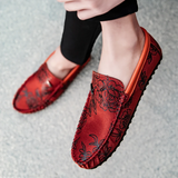 Blomster Skórzane Loafers