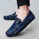Blomster Skórzane Loafers