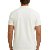 Koszulka Polo Mężczyźni z Technicznego Materiału Slim Fit
