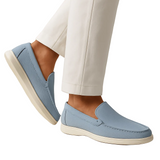Casual Herreloafers – Jasnoniebieski