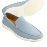 Casual Herreloafers – Jasnoniebieski
