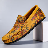 Blomster Skórzane Loafers