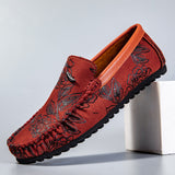 Blomster Skórzane Loafers