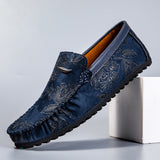 Blomster Skórzane Loafers