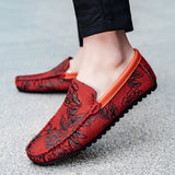 Blomster Skórzane Loafers
