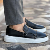 Slip-On Skórzane Loafers