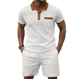 Zestaw Polo - Tkanina Waffle