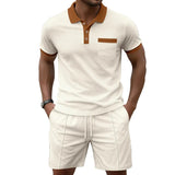 Zestaw Polo - Tkanina Waffle