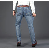 Jeansy Biznesowe z Denimu