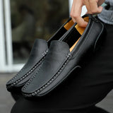 Vintage Skórzane Loafers