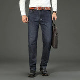 Jeansy Biznesowe z Denimu
