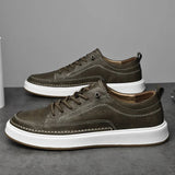 Eleganckie Skórzane Sneakersy