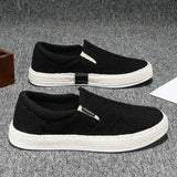 Oddychające Buty Slip-On z Płótna