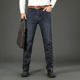 Jeansy Biznesowe z Denimu