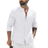 Casual lniana koszula