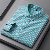 Męska Elegancka Koszula Oxford